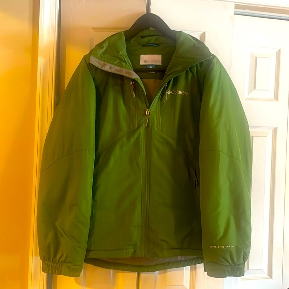 Columbia Men's Gate Racer II Soft-shell Jacket size Small OmniSheild protection